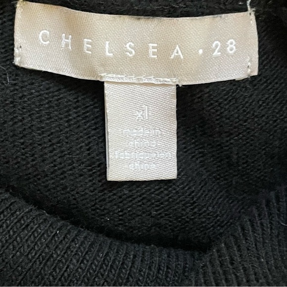 Chelsea28 | Black Turtleneck Tunic Sweater - Picture 6 of 7